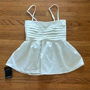 Storets white tank top